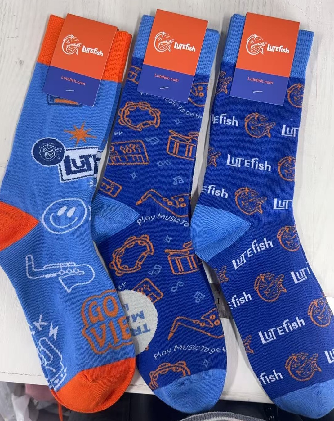 Custom branded socks for corporate gifts and employee rewards
